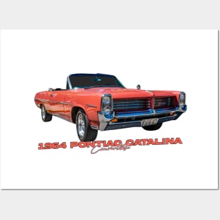 1964 Pontiac Catalina Convertible Posters and Art